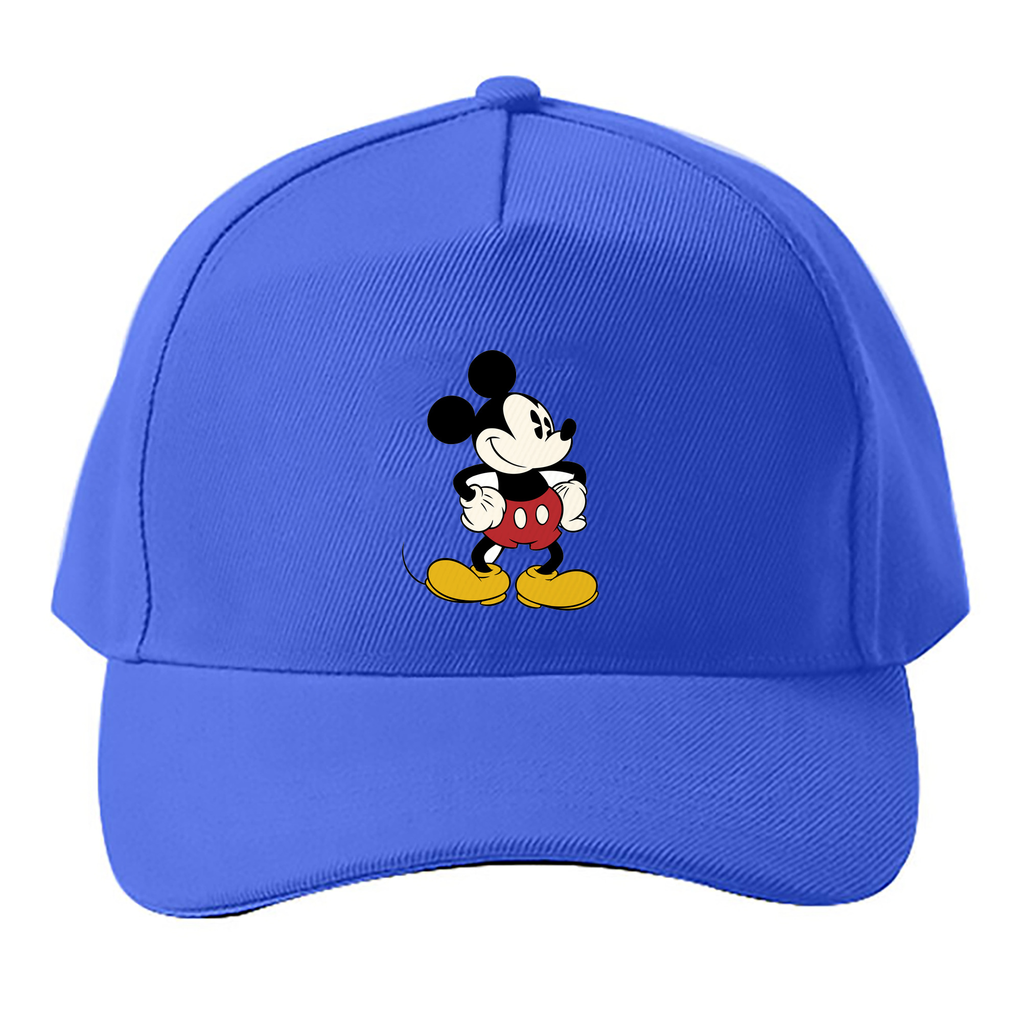 （画像用） ミッキーマウス Mickey Mouse ベースボールキャップ 綿100％ 男女兼用 帽子 スポーツ